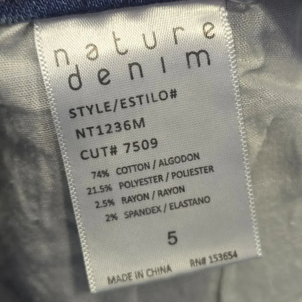 Nature Denim Jeans NWT - Picture 10 of 10